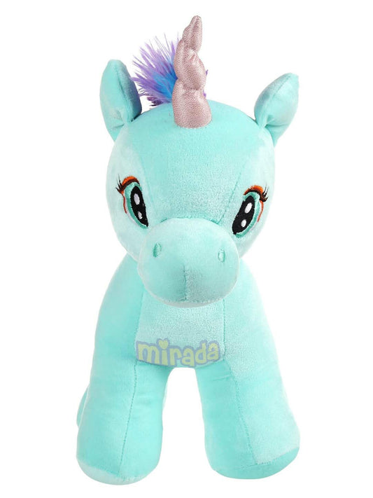 Mirada Standing Unicorn Toy - Cyan – 29cm