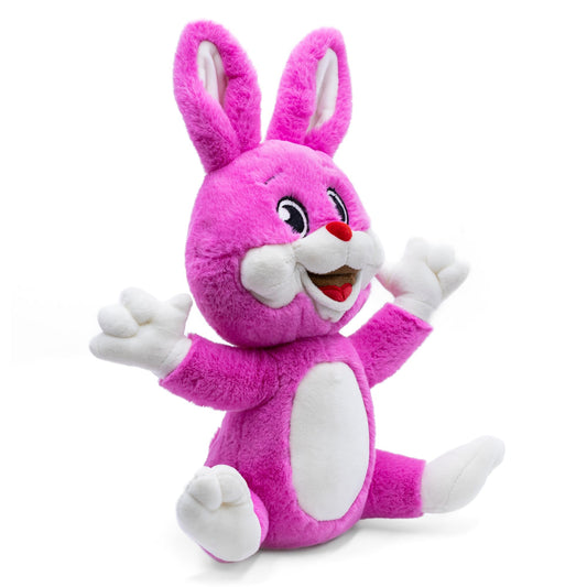 Mirada Happy Bunny Toy - Pink – 35cm