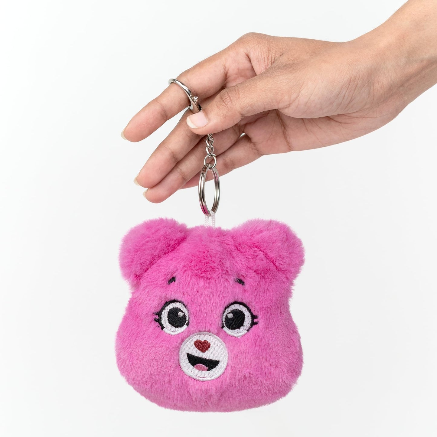Mirada Smiley Key Chain Toy - Magenta – 12cm