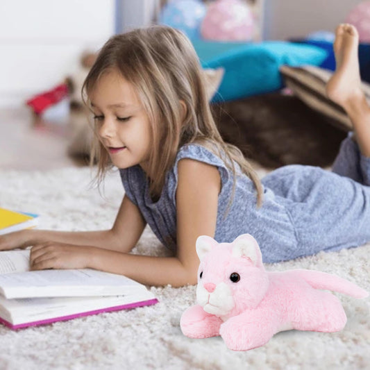 Mirada Floppy Cat Toy - Peach – 21cm