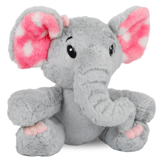 Mirada Elephant Polka Dot Toy - Pink – 25cm