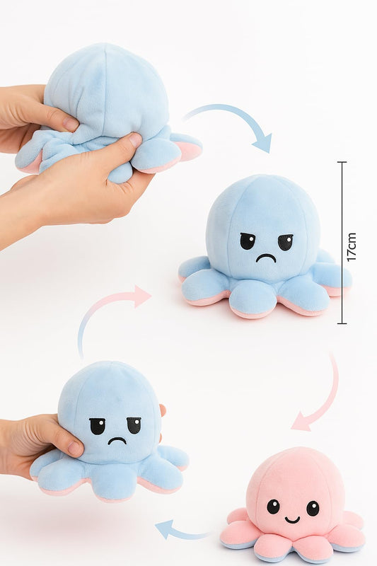 Mirada Reversible Octopus Toy – 17cm