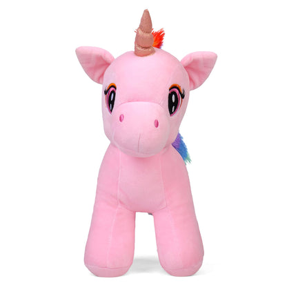 Mirada Standing Unicorn Toy - Pink – 29cm