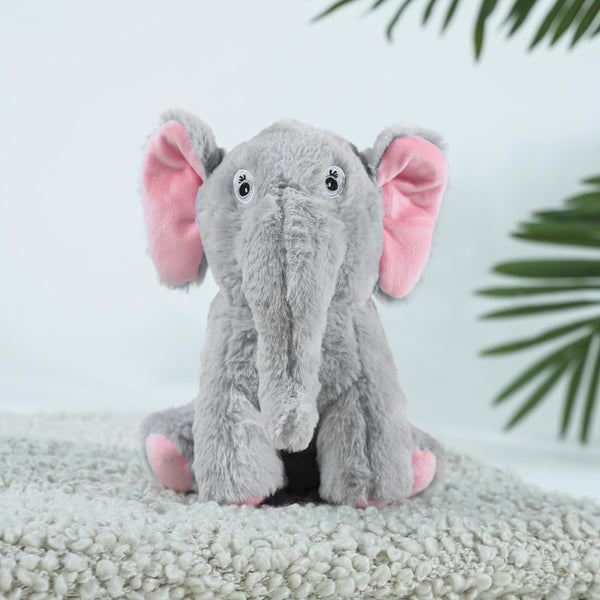 Mirada Elephant Soft Toy - Grey – 22cm