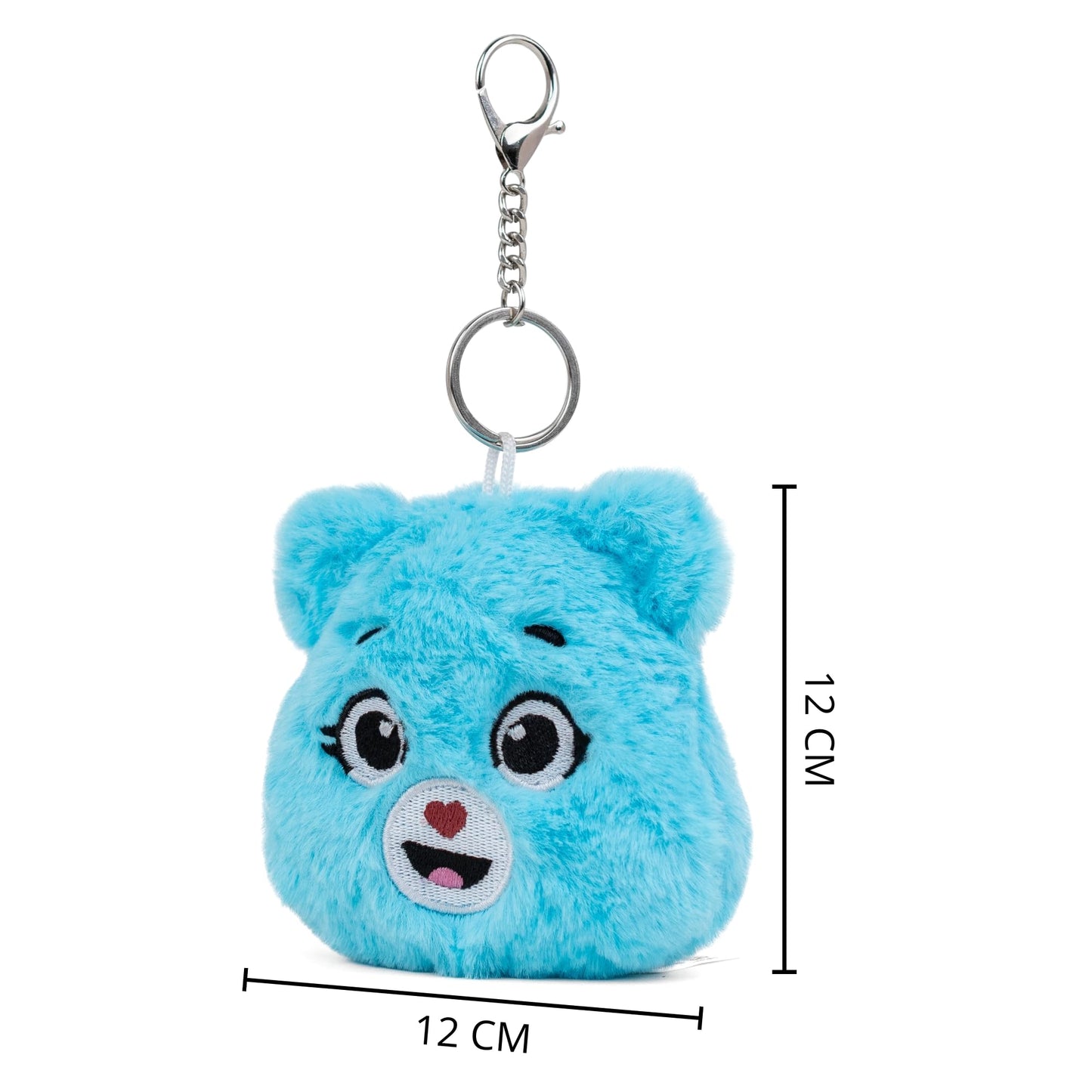 Mirada Smiley Key Chain Toy - Turquoise – 12cm