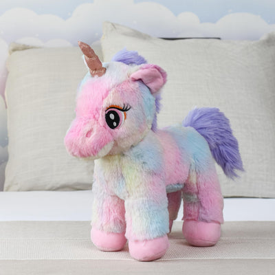 Mirada Standing Unicorn Toy - Multicolor – 32cm