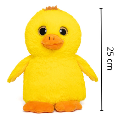 Mirada Glitter Eye Duck Toy - Yellow – 25cm