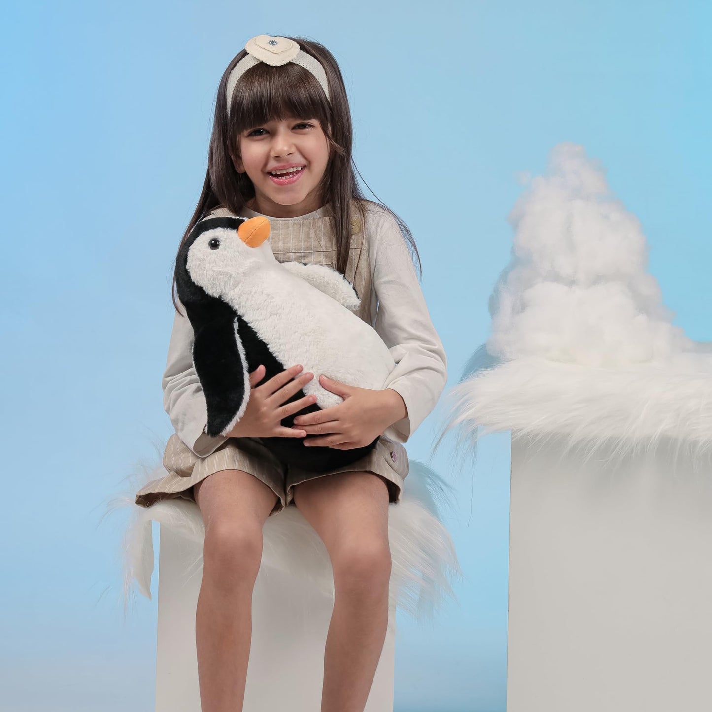 Mirada Standing Penguin Toy - Black – 42cm