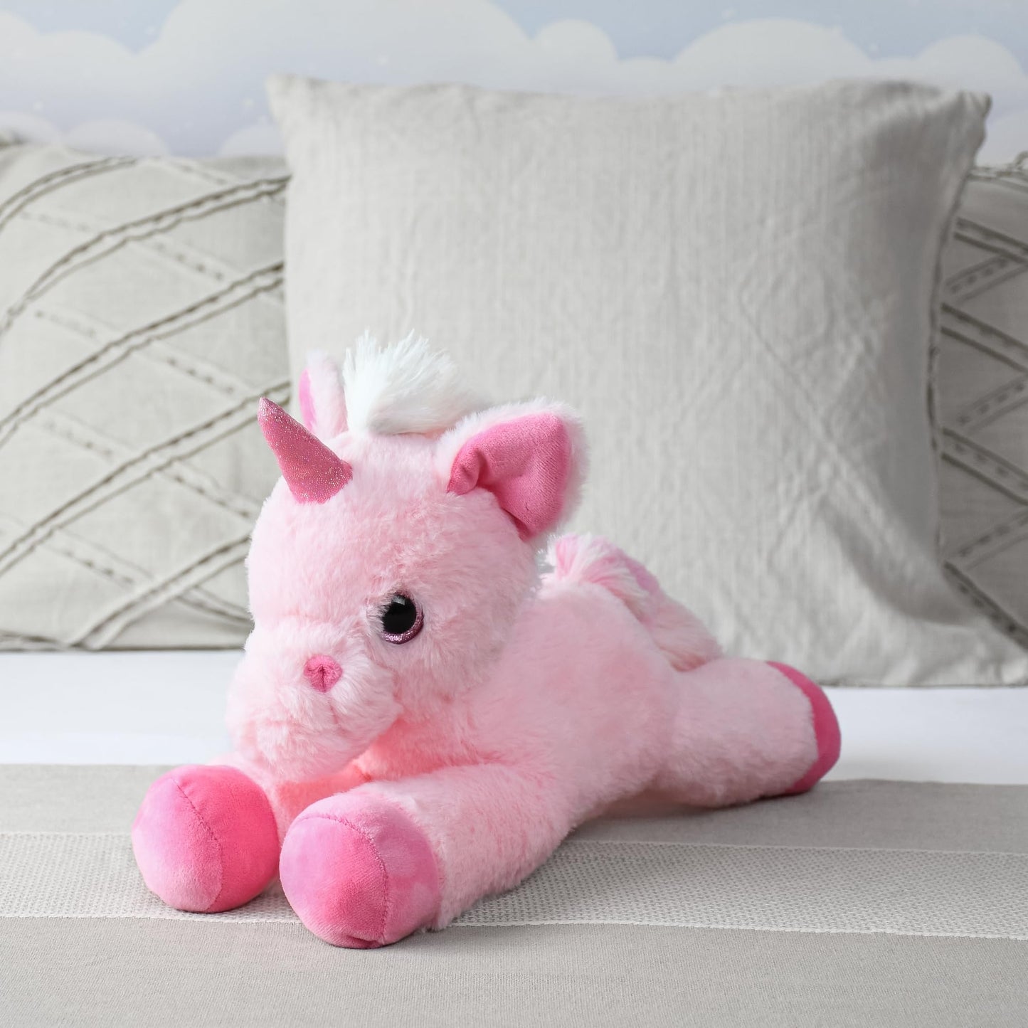 Mirada Floppy Unicorn Toy - Purple – 45cm