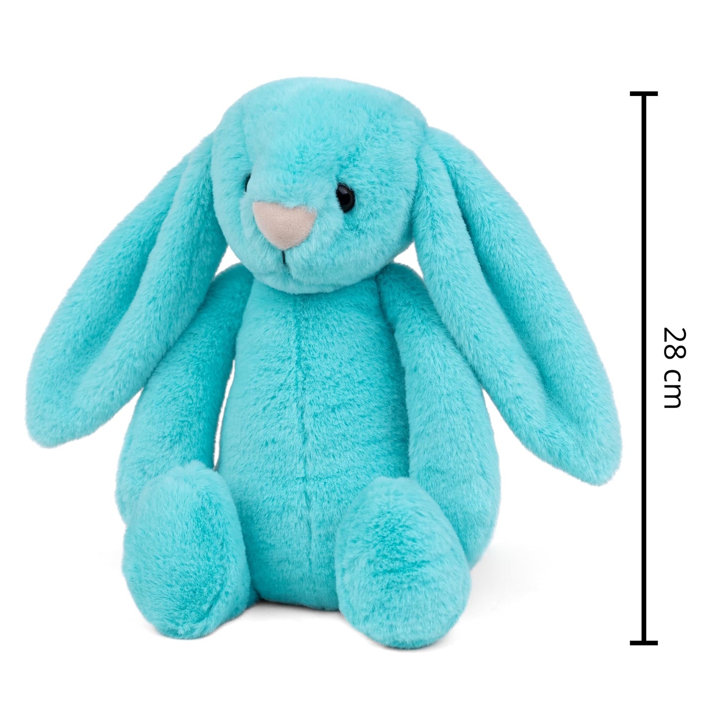Mirada Huggable Bunny Toy - Peach – 23cm