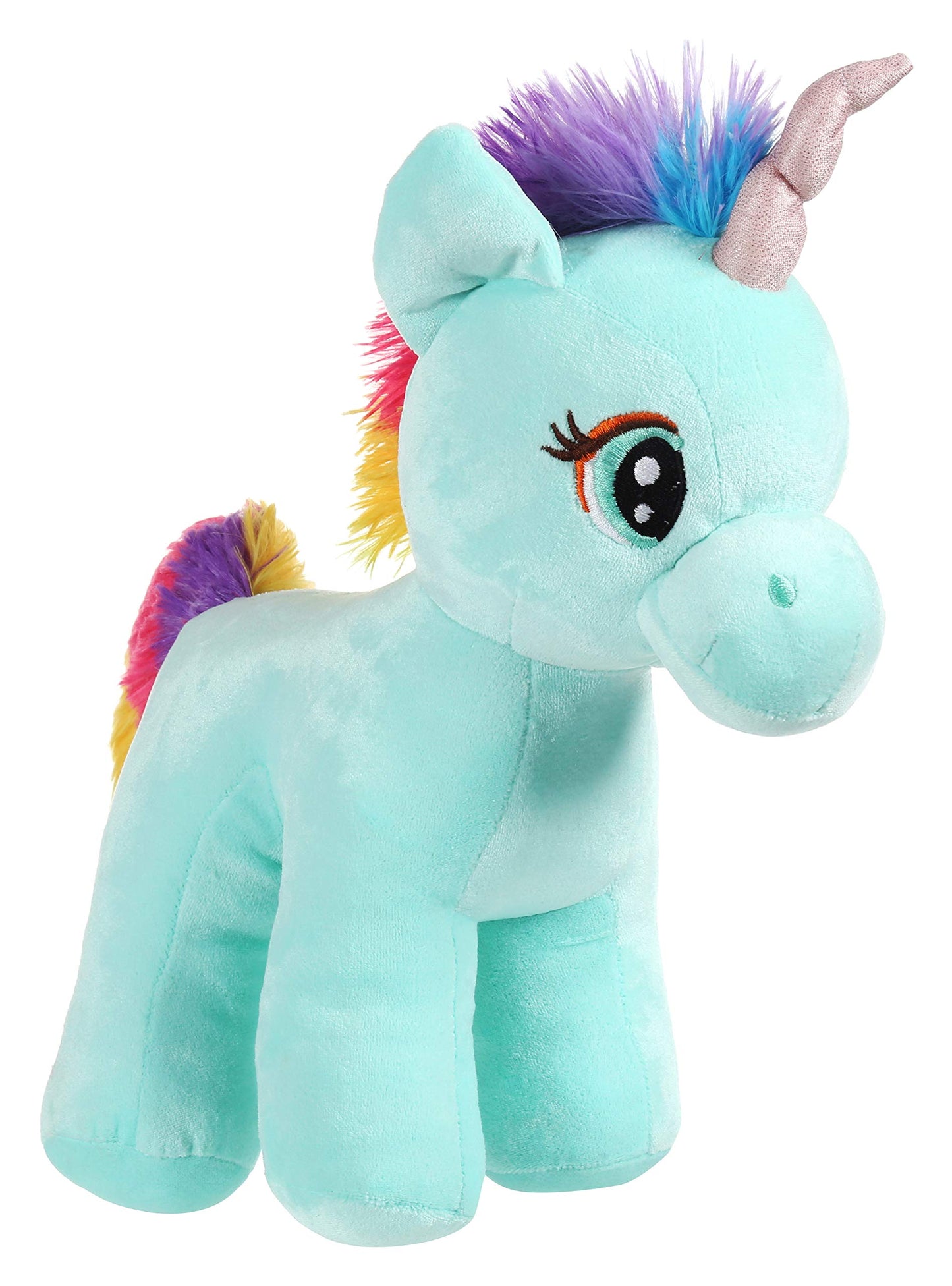 Mirada Standing Unicorn Toy - Cyan – 29cm