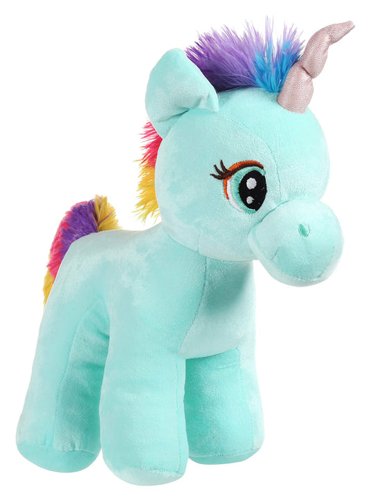 Mirada Standing Unicorn Toy - Cyan – 29cm