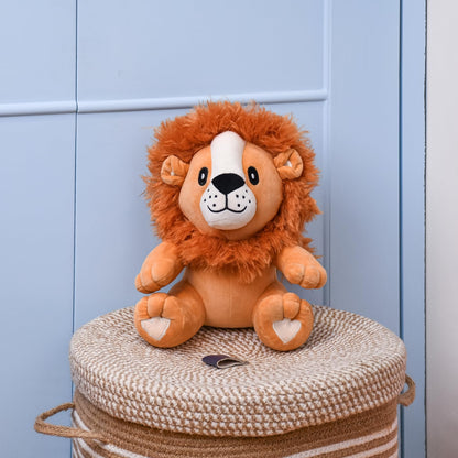 Mirada Sitting Lion Toy - Brown – 27cm
