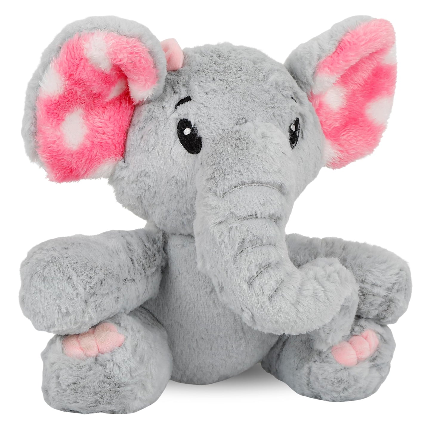 Mirada Elephant Polka Dot Toy - Pink – 25cm