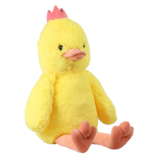 Mirada Duck with Crown Toy - Yellow – 35cm