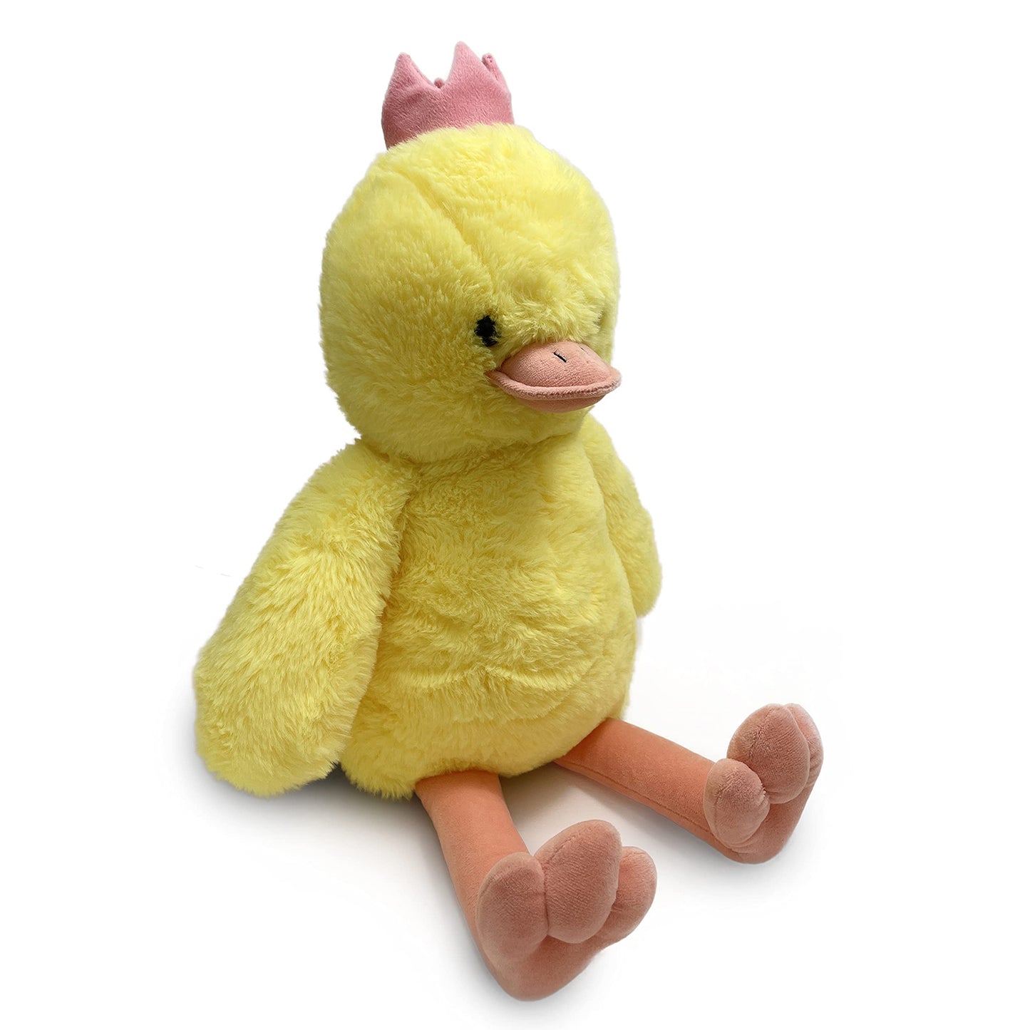 Mirada Duck with Crown Toy - Yellow – 35cm