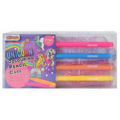 Mirada NE Unicorn Pencil Case with Marker