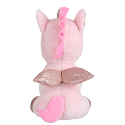 Mirada Unicorn with Wings Toy - Pink – 25cm