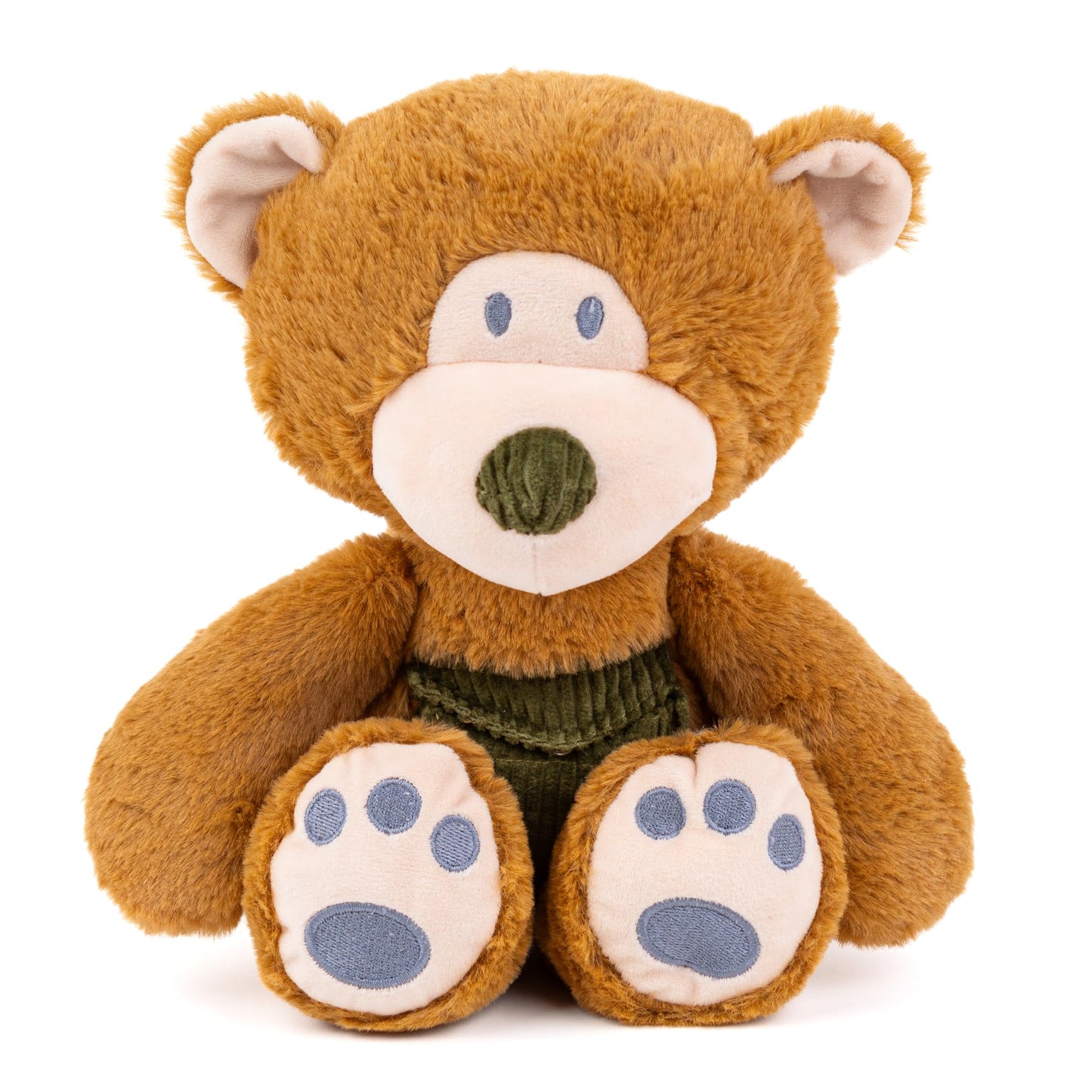 Mirada Huggable Bear with Pocket - Brown – 25cm