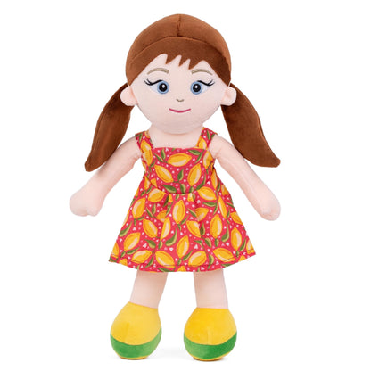 Mirada Mango Print Rag Doll Toy – 38cm