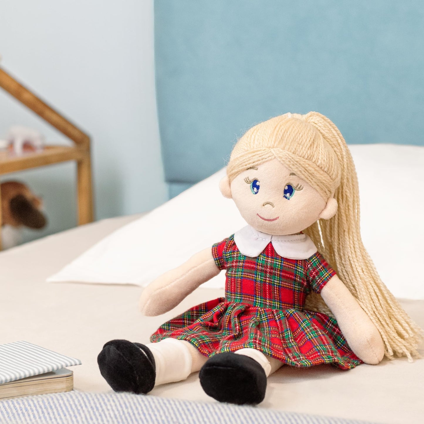 Mirada School Girl Rag Doll Toy – 38cm