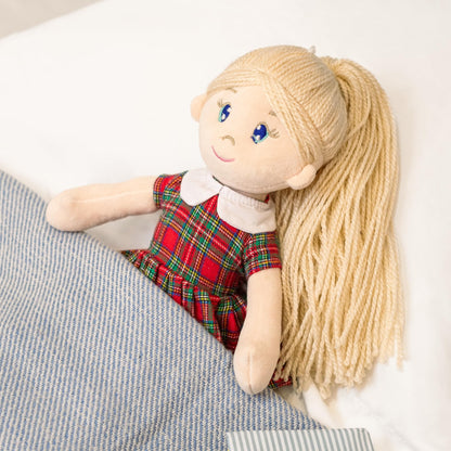 Mirada School Girl Rag Doll Toy – 38cm