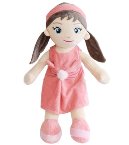 Mirada Pom Pom Coral Rag Doll Toy – 38cm